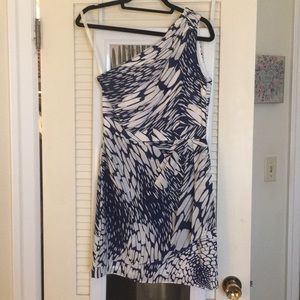 Blue & White Shoshanna Dress